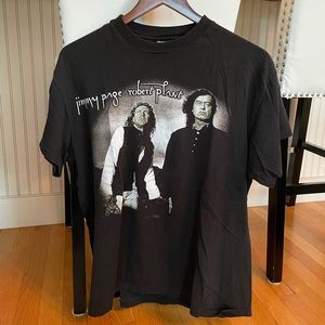 Jimmy Page and Robert Plant 1995 Tour Tee
